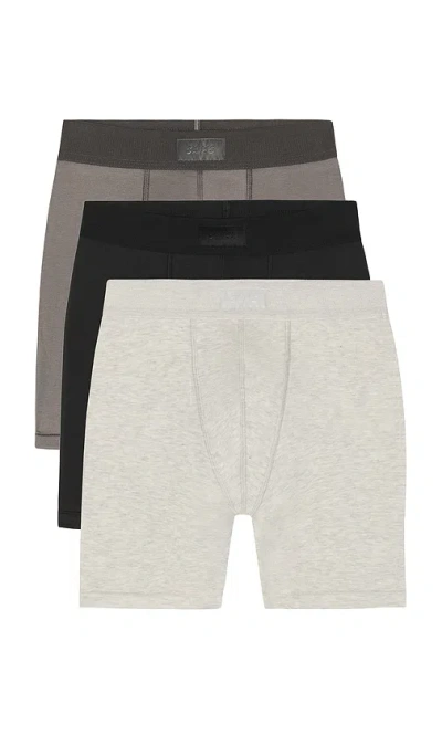 Skims Cotton 5 Boxer Brief 3-pack In White