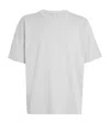 Skims Cotton-blend Lounge T-shirt In Gray