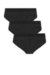 Skims Cotton Brief 3-pack In Multi