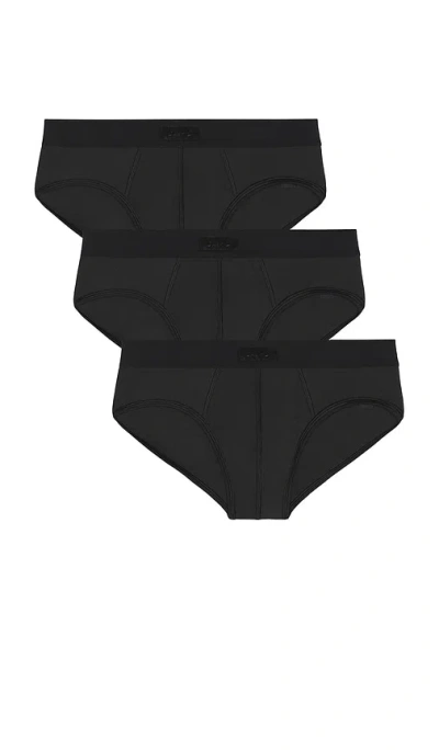 Skims Cotton Brief 3-pack In Multi