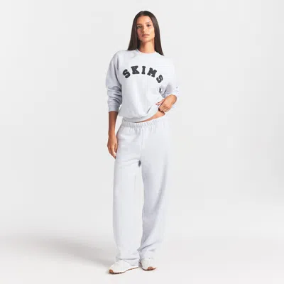 Skims Cotton Fleece In White