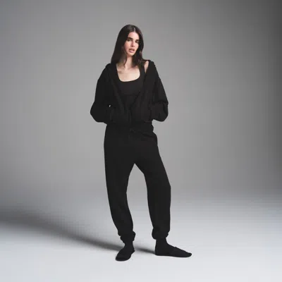 Skims Cotton Fleece In Black