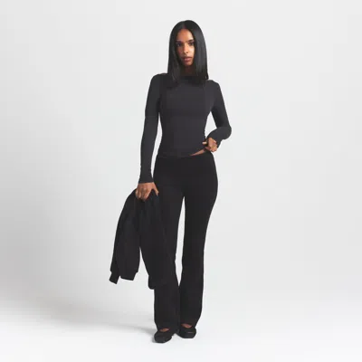 Skims Cotton Fleece In Black