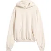 Skims Cotton Fleece Blend Classic Hoodie In Brown