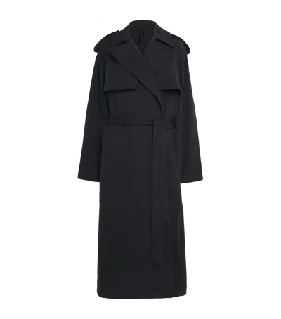 SKIMS COTTON FLEECE BOYFRIEND TRENCH COAT