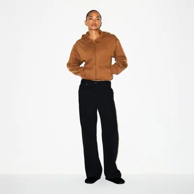 Skims Cotton Fleece In Brown