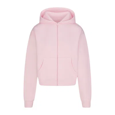 Skims Cotton Fleece In Pink