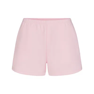 Skims Cotton Fleece In Cherry Blossom
