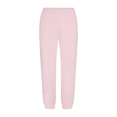 Skims Cotton Fleece In Pink