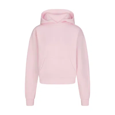 Skims Cotton Fleece In Pink