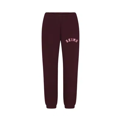 Skims Cotton Fleece In Brown