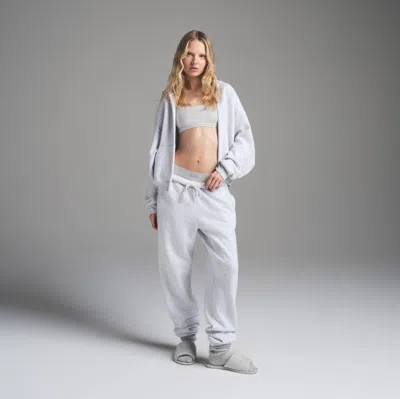 Skims Cotton Fleece In Gray