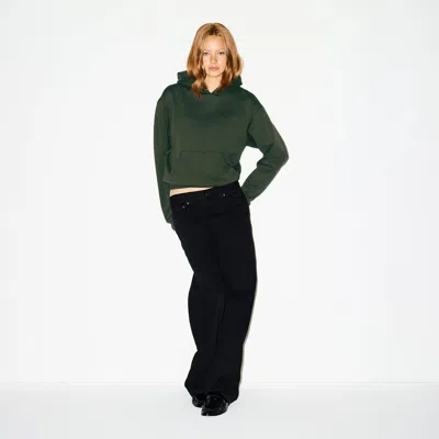 Skims Cotton Fleece In Green