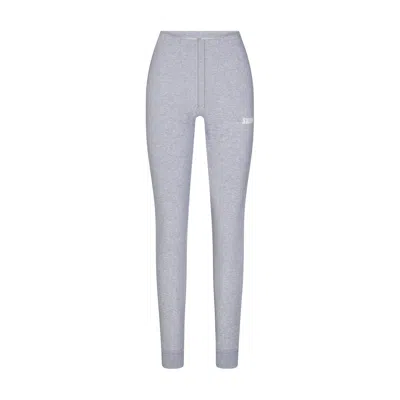 Skims Cotton Fleece In Heather Grey