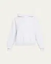 Skims Cotton Fleece Hooded Pullover