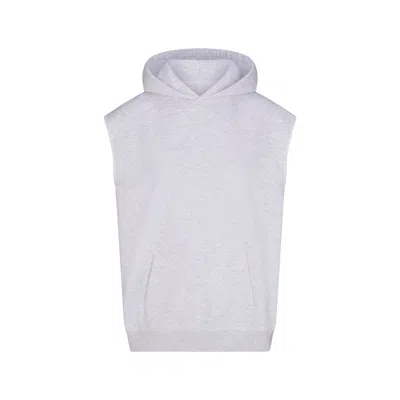 Skims Cotton Fleece In White