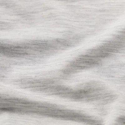 Skims Cotton Fleece In Light Heather Grey