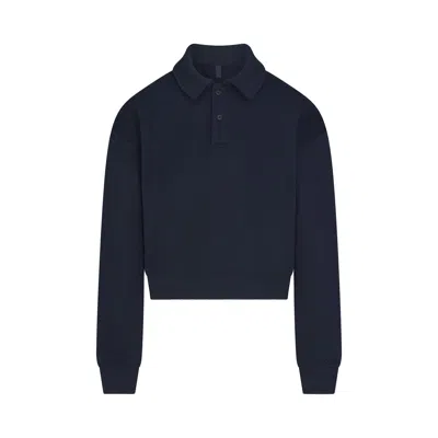Skims Cotton Fleece In Black
