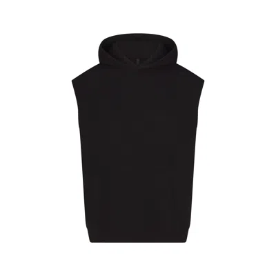 Skims Cotton Fleece In Black