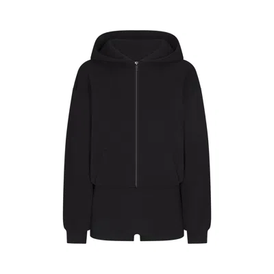 Skims Cotton Fleece In Onyx