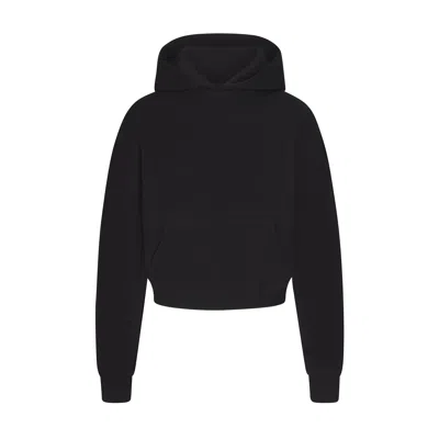 Skims Cotton Fleece In Onyx