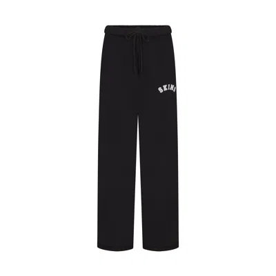 Skims Cotton Fleece In Black