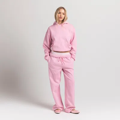 Skims Cotton Fleece In Pink