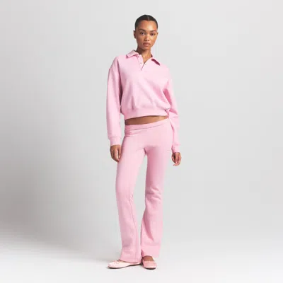 Skims Cotton Fleece In Pink