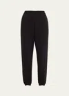 Skims Cotton Fleece Revised Classic Joggers In Onyx