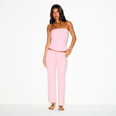 Skims Cotton Jersey In Pink