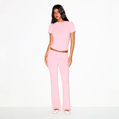 Skims Cotton Jersey In Pink