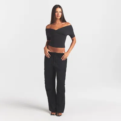 Skims Cotton Jersey In Black