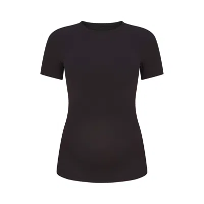 Skims Cotton Jersey In Black
