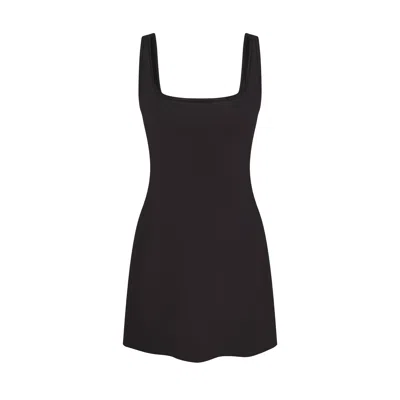 Skims Cotton Jersey In Black