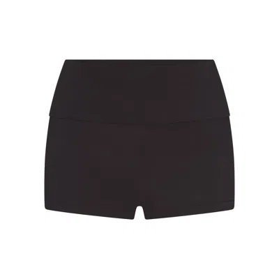 Skims Cotton Jersey In Black