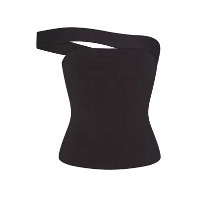 Skims Cotton Jersey In Black