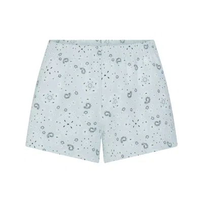 Skims Cotton Jersey In Blue