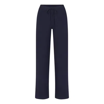 Skims Cotton Jersey In Blue