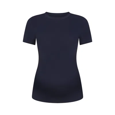Skims Cotton Jersey In Blue