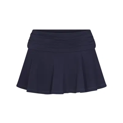 Skims Cotton Jersey In Blue