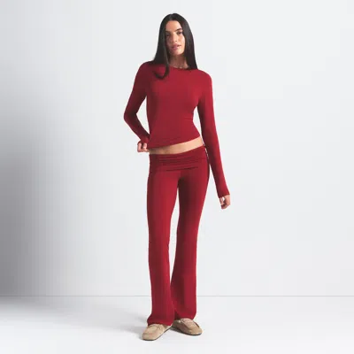 Skims Cotton Jersey In Brown