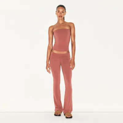 Skims Cotton Jersey In Brown