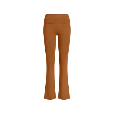 Skims Cotton Jersey In Brown