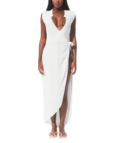 Skims Cotton Jersey Cover-up Dress In White