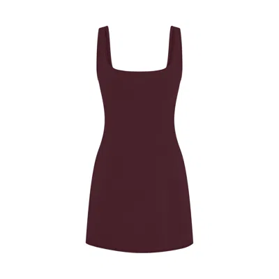 Skims Cotton Jersey In Brown