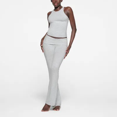 Skims Cotton Jersey In Gray