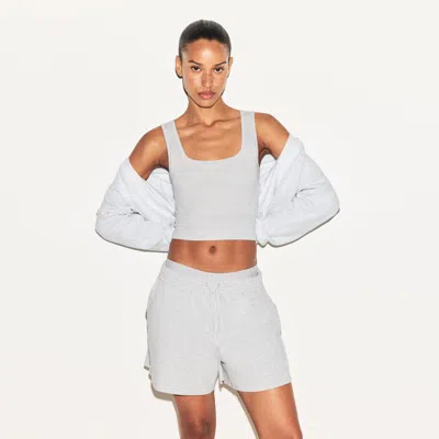 Skims Cotton Jersey In White