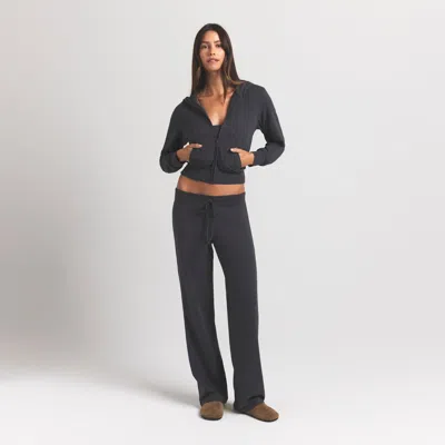 Skims Cotton Jersey In Gray