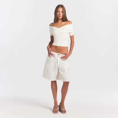 Skims Cotton Jersey In White