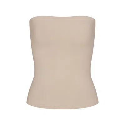 Skims Cotton Jersey In Gray